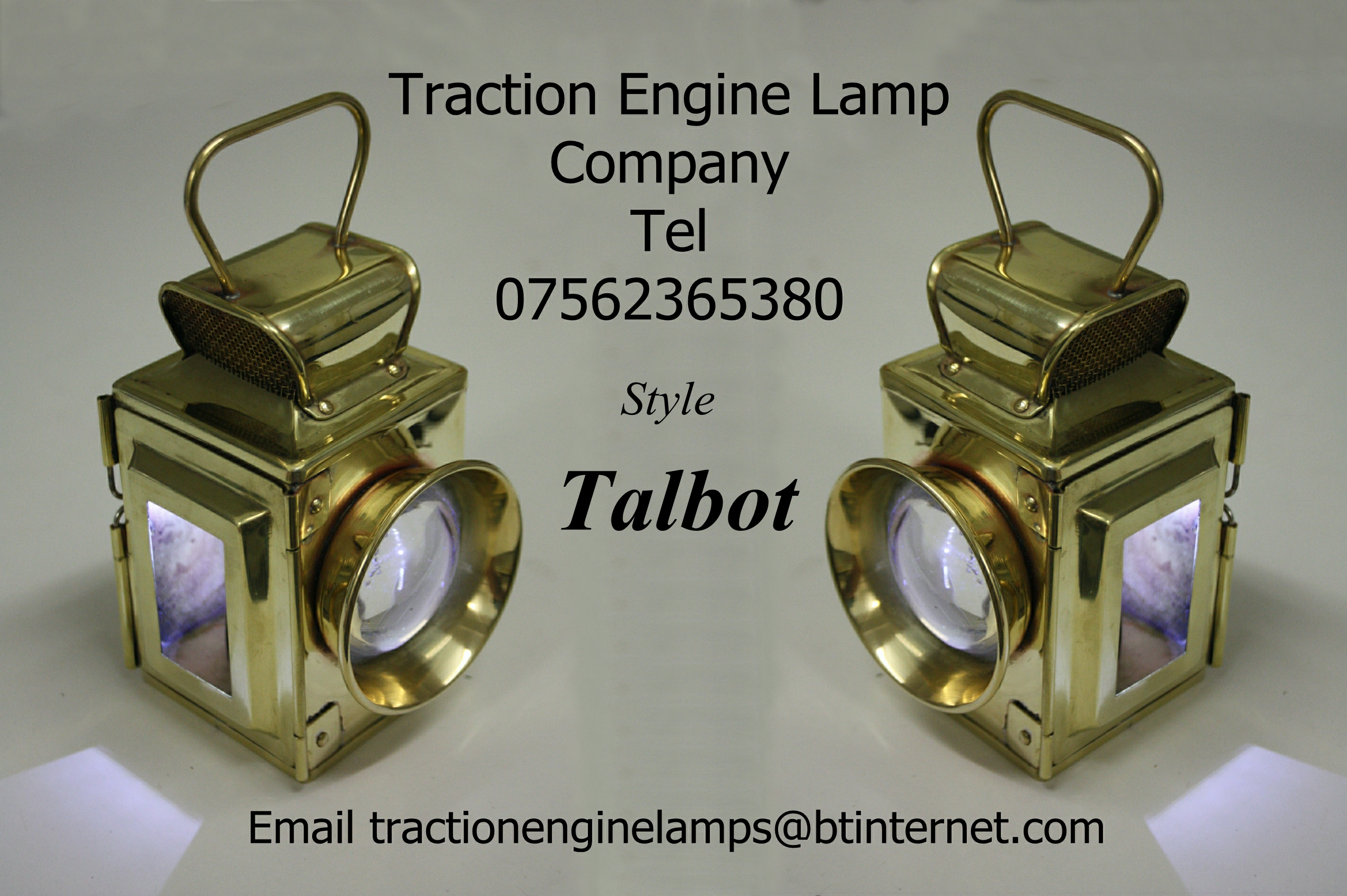 Talbot Tracton engine Lamp